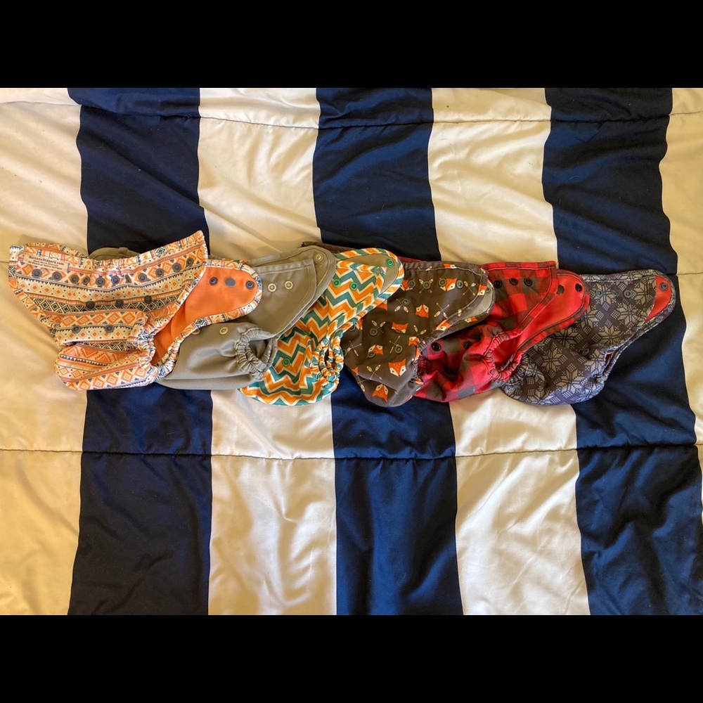 Buttons Diapers Cover Lot